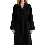 Kaith™ | Elegant Belted Long Coat