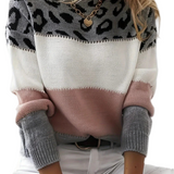 CLEAN AND COMFORTABLE KNIT SWEATER