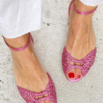 GOLDEN BRAIDED SANDALS