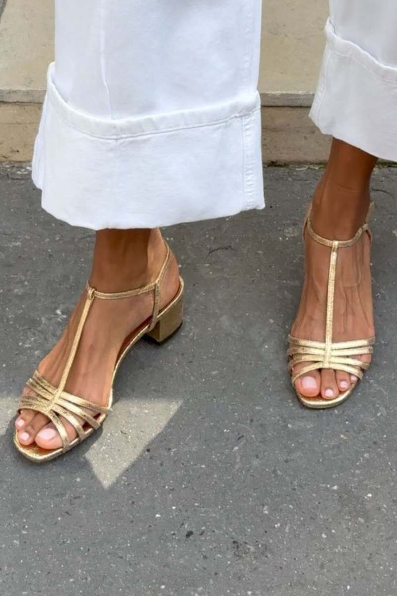 GOLDEN EVERYDAY ELEGANCE SANDALS