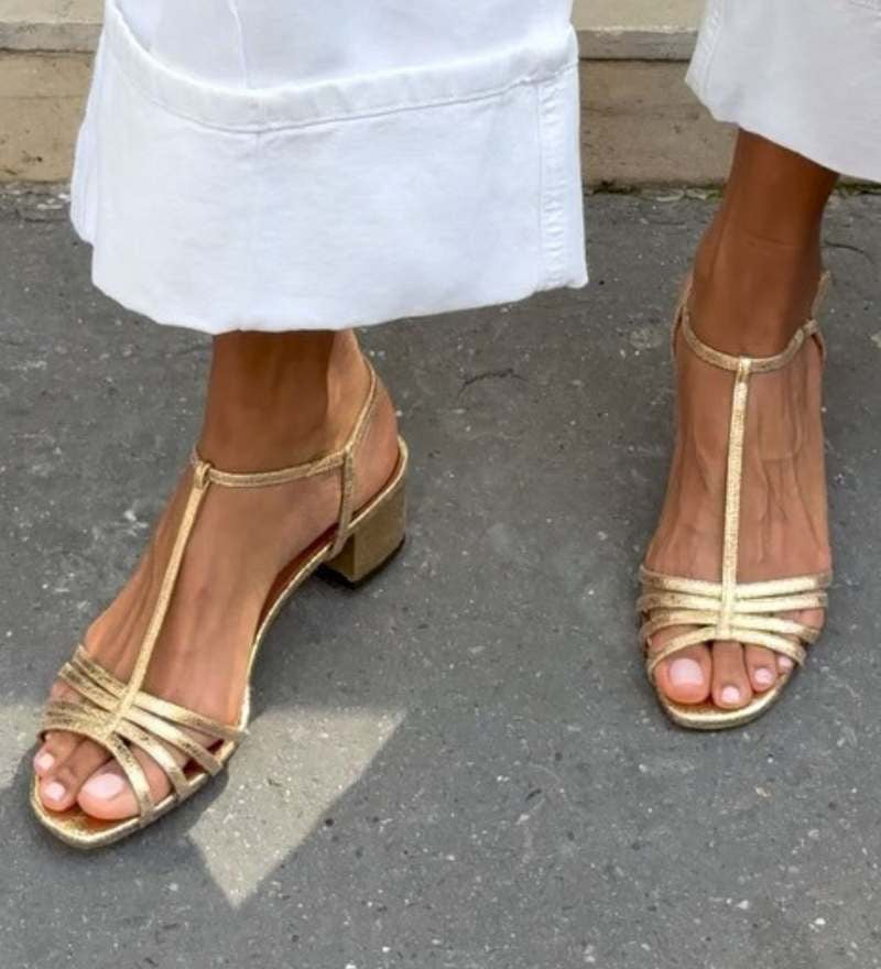 GOLDEN EVERYDAY ELEGANCE SANDALS