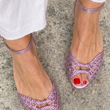 GOLDEN BRAIDED SANDALS