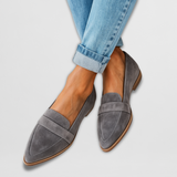 SUEDE LOAFERS