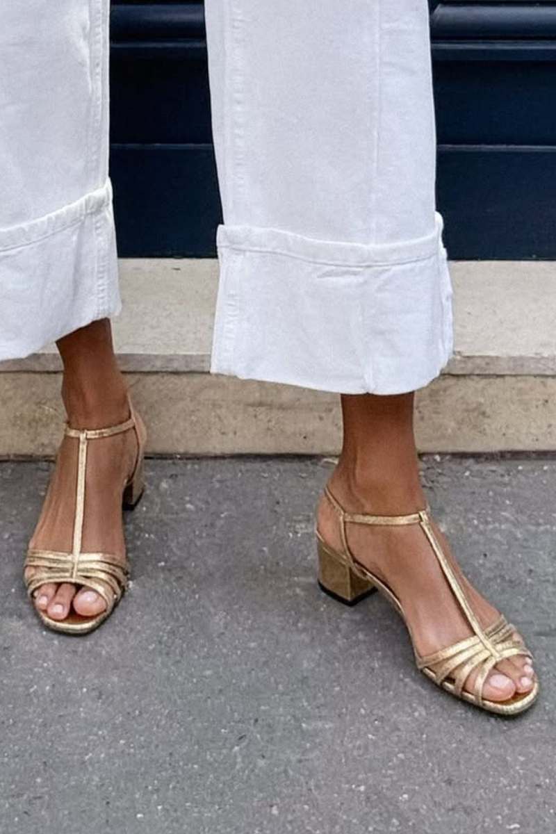 GOLDEN EVERYDAY ELEGANCE SANDALS