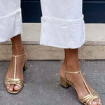 GOLDEN EVERYDAY ELEGANCE SANDALS