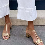 GOLDEN EVERYDAY ELEGANCE SANDALS