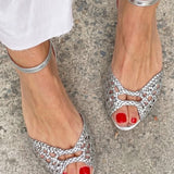 GOLDEN BRAIDED SANDALS