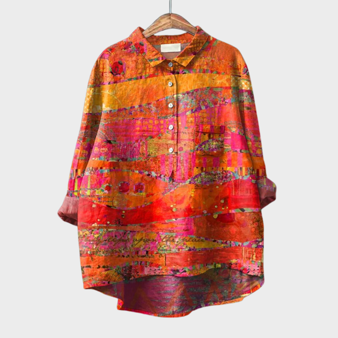 RUFFLE BLOUSE