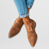 SUEDE LOAFERS