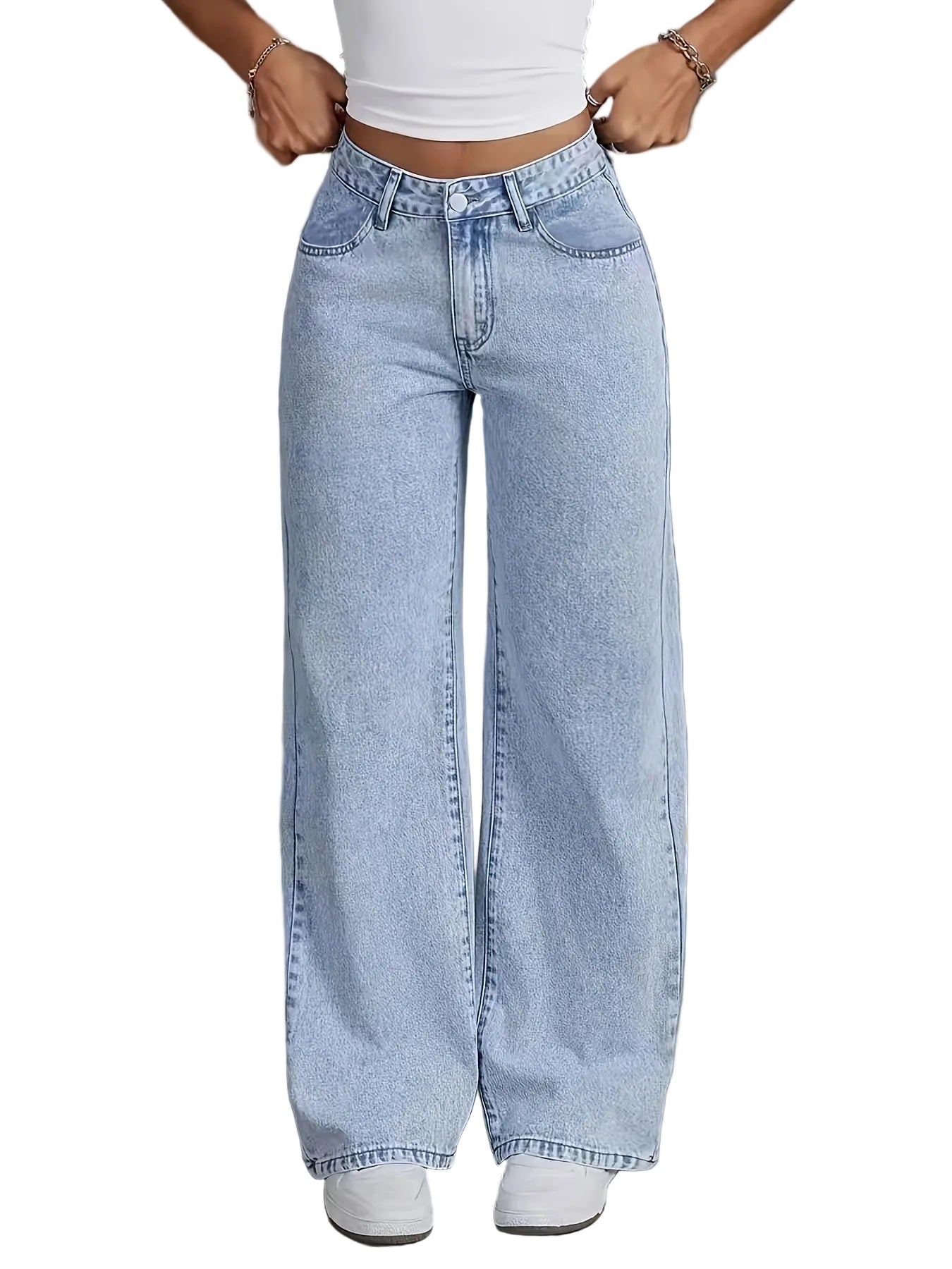 PHILIPPA™ - Trendy High-Waisted Denim