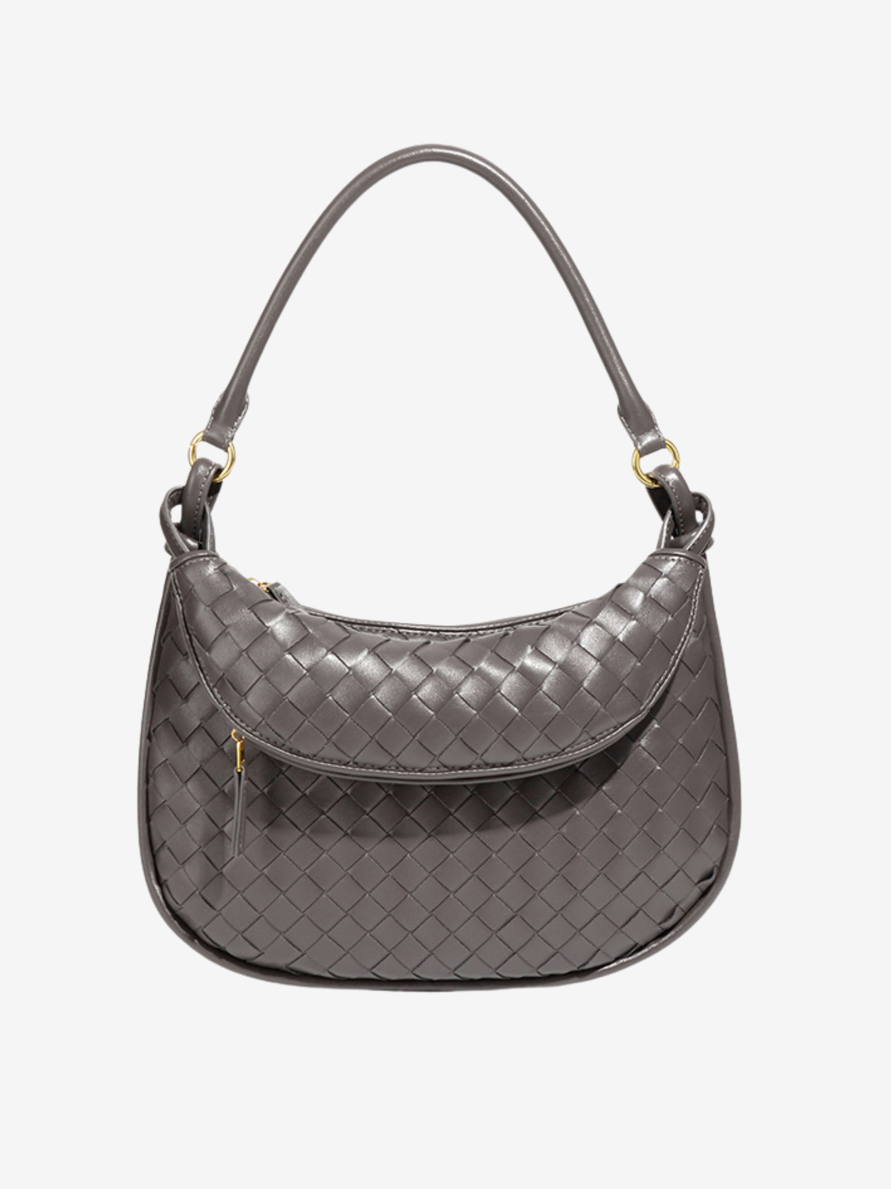 CONVERTIBLE WOVEN SHOULDER BAG