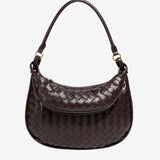 CONVERTIBLE WOVEN SHOULDER BAG