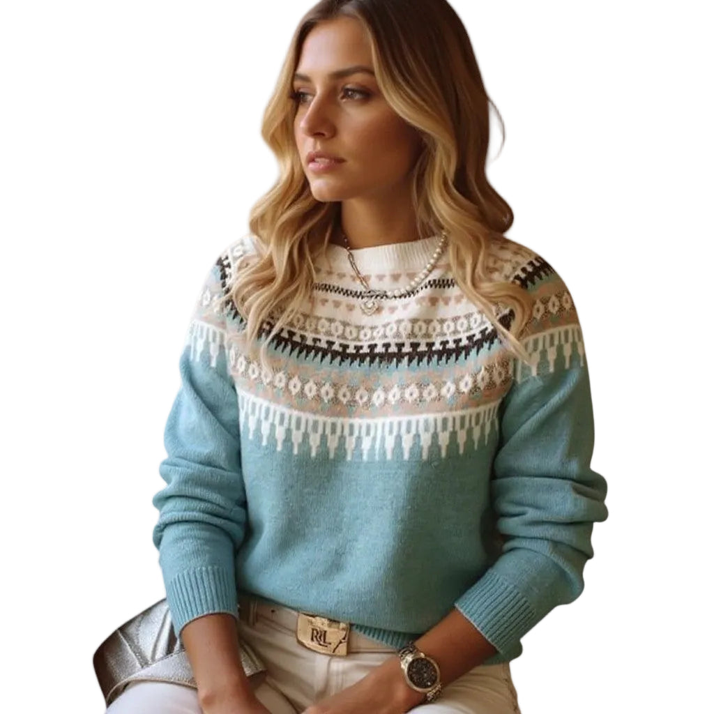 Nora | Charming Sweater with Nordic Pattern
