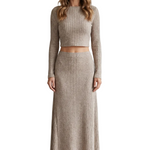 Aubrie – Ribbed Knit Elegance – Two-Piece Lounge Set