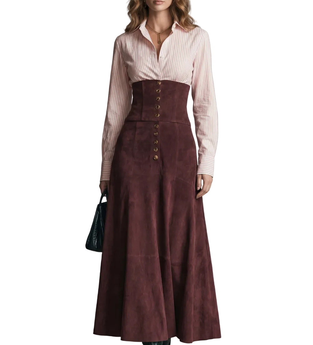 Avelinne – Corset waist silhouette – Maxi dress