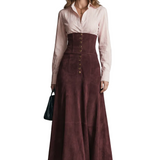 Avelinne – Corset waist silhouette – Maxi dress
