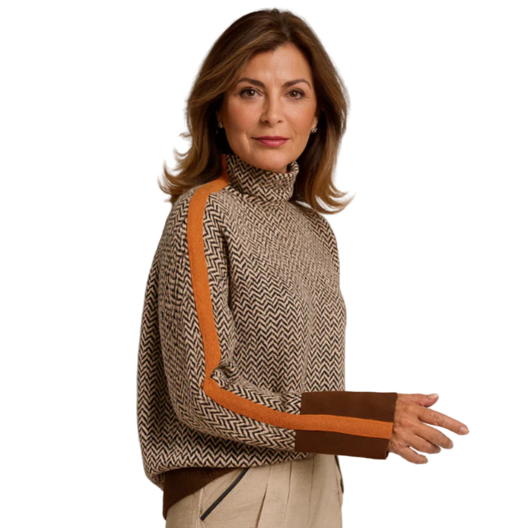 TURTLENECK SWEATER WITH STYLE AND WARMTH