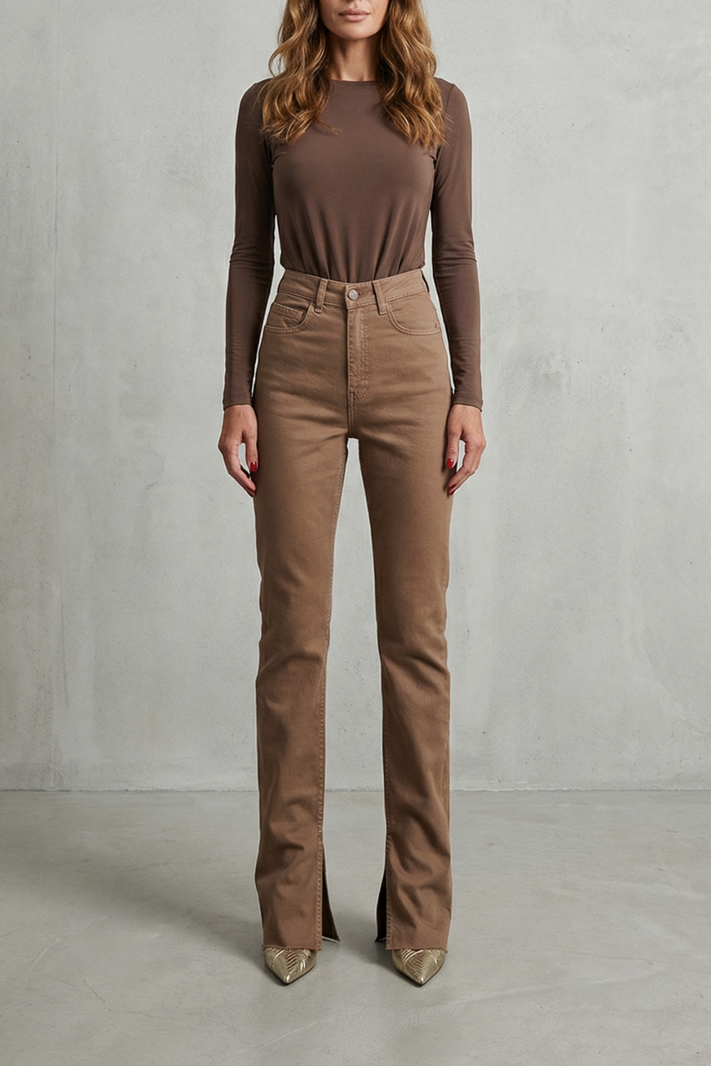 Carmelisse – Sculpted high waist – Flare jeans