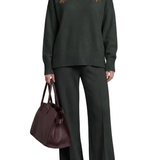 Casavella – Folded collar charm – Knit lounge set