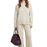 Casavella – Folded collar charm – Knit lounge set