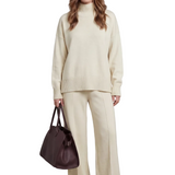 Casavella – Folded collar charm – Knit lounge set