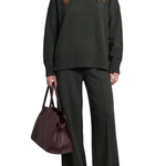 Casavella – Folded collar charm – Knit lounge set