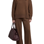 Casavella – Folded collar charm – Knit lounge set