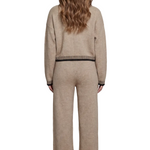 Cerivelle – Contrast trim – Knit loungewear set