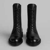 ELEGANT LEATHER ANKLE BOOTS