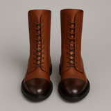 ELEGANT LEATHER ANKLE BOOTS