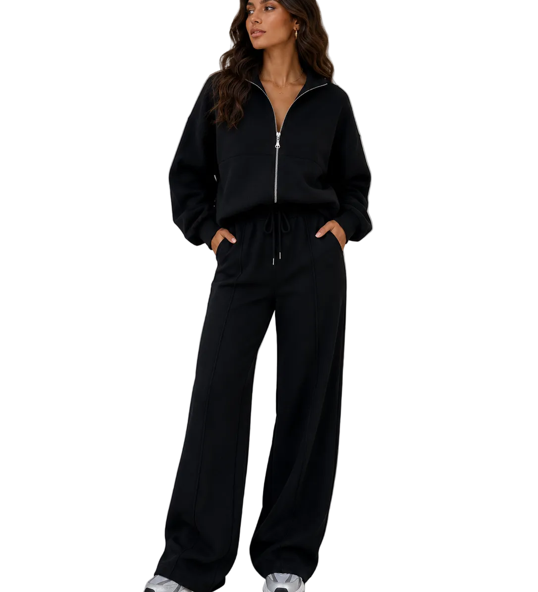 SOFT ZIP TWO-PIECE SET