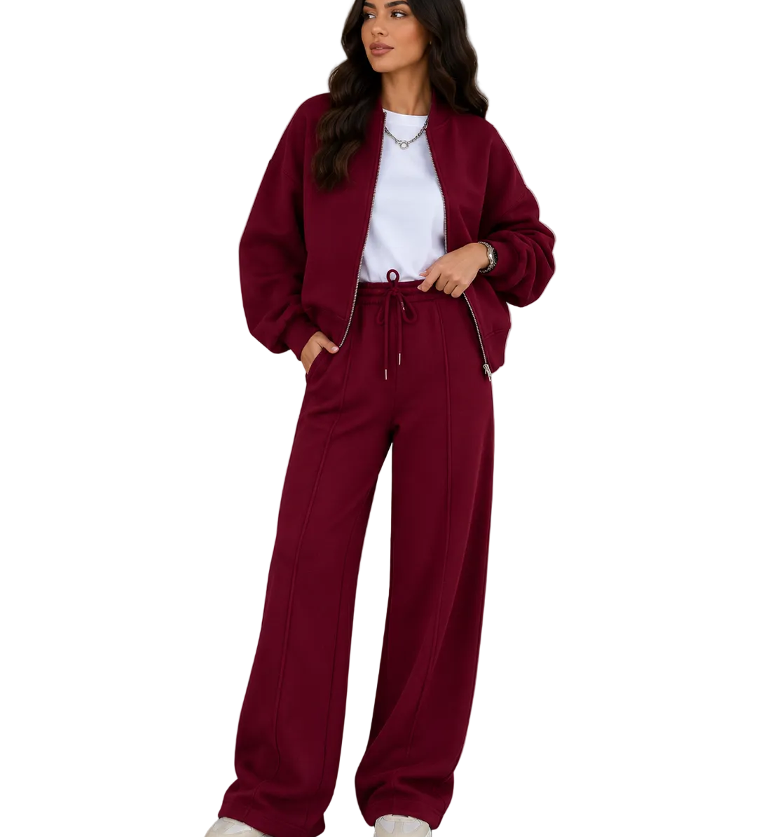SOFT ZIP TWO-PIECE SET