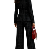 ELEGANT BLAZER & TROUSER SET FOR MODERN SOPHISTICATION