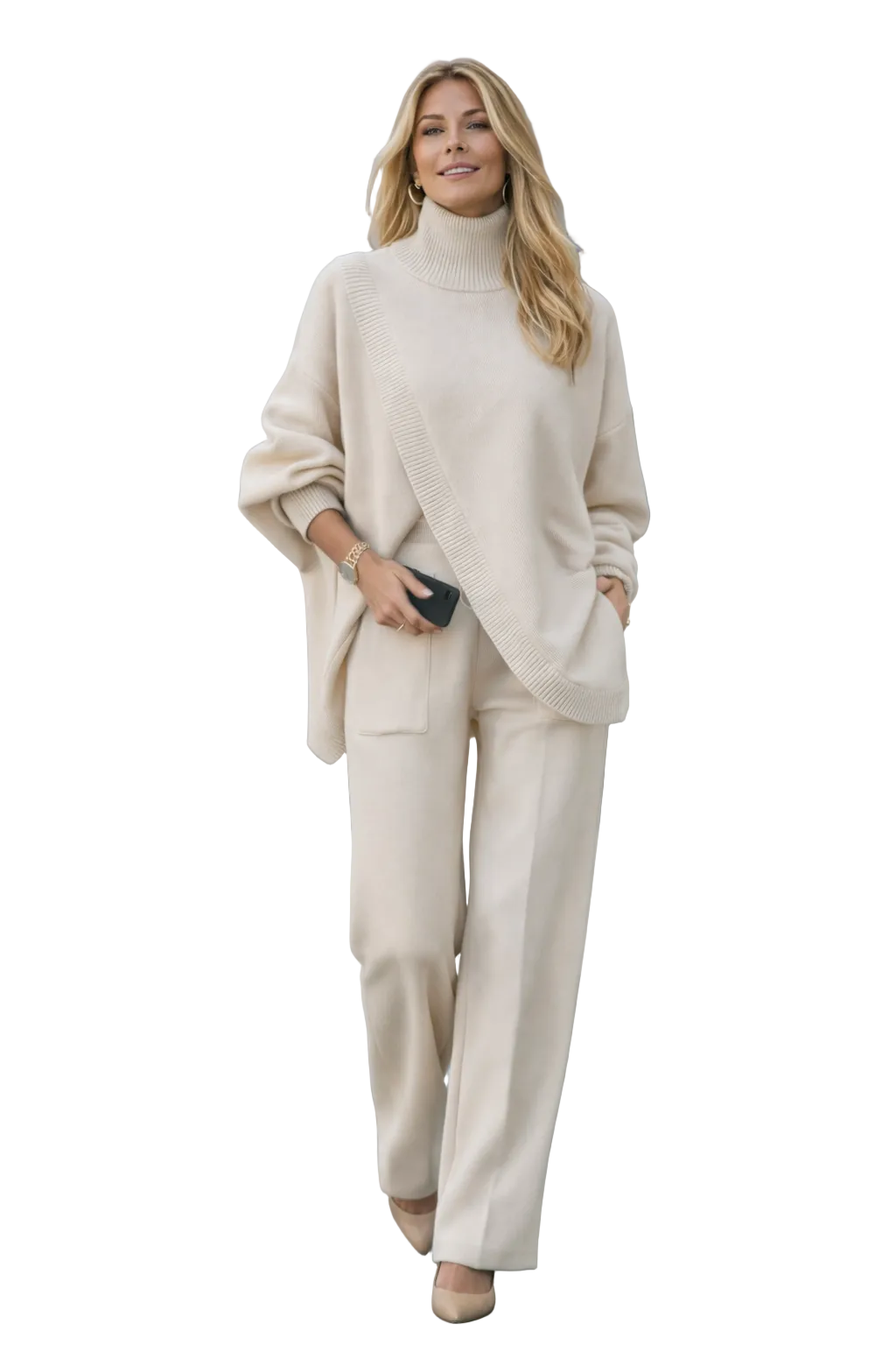 ELEGANT TWO-PIECE KNIT SET FOR EVERYDAY AND PARTY