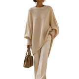 OVERSIZED PONCHO SWEATER