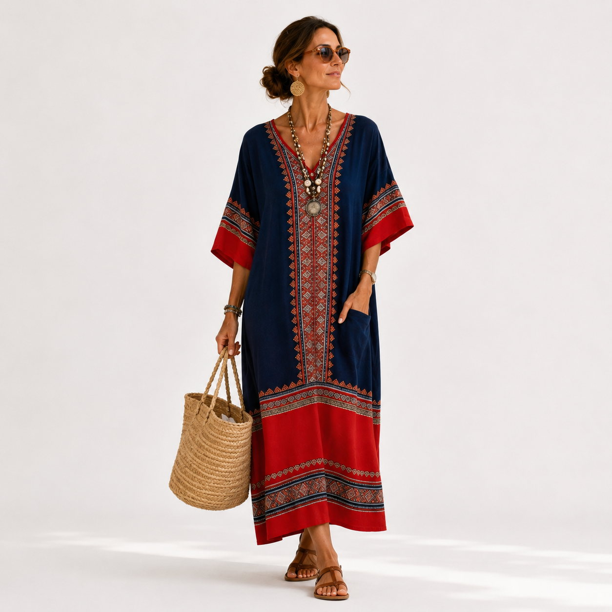BOHO PRINT CAFTAN