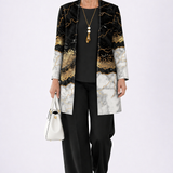 BLACK & GOLD MARBLE THREE-PIECE SET