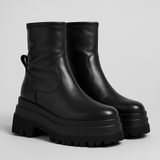 CHUNKY PLATFORM ANKLE BOOTS