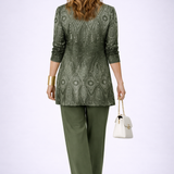 GREEN THREE-PIECE SET