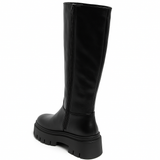 BROWN ELEGANT HIGH BOOTS