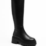BROWN ELEGANT HIGH BOOTS
