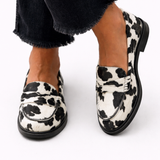 CHIC PRINTED LOAFERS