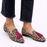 LEOPARD PRINT LOAFERS