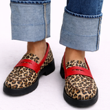 WILD PRINT LOAFERS