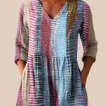 PATTERNED LONG BLOUSE 1