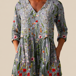 PATTERNED LONG BLOUSE 6