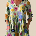 PATTERNED LONG BLOUSE 17