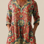 PATTERNED LONG BLOUSE 30