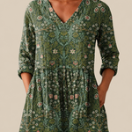 PATTERNED LONG BLOUSE 7