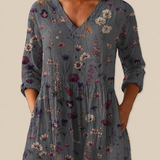 PATTERNED LONG BLOUSE 16